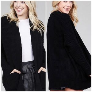 FLASH SALE Plus size knit cardigan super cozy